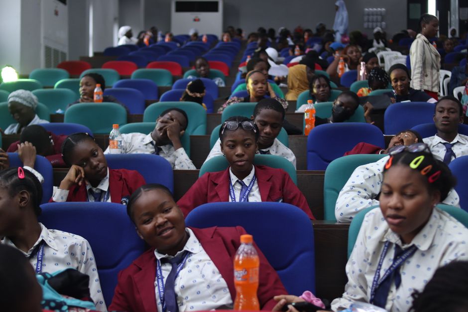 Vocational skills training session for Nigerian young professionals